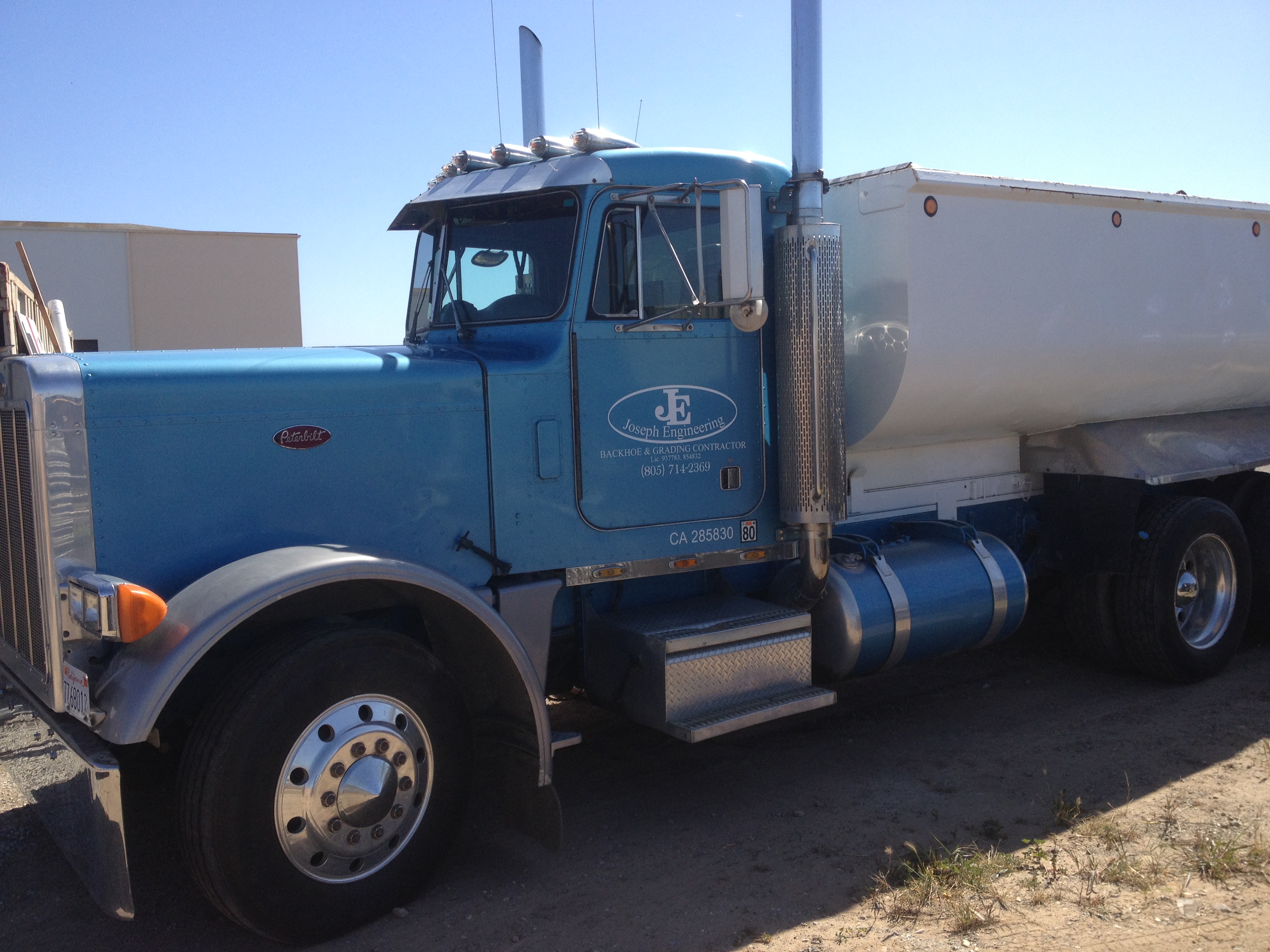 Joseph Engineering branded truck